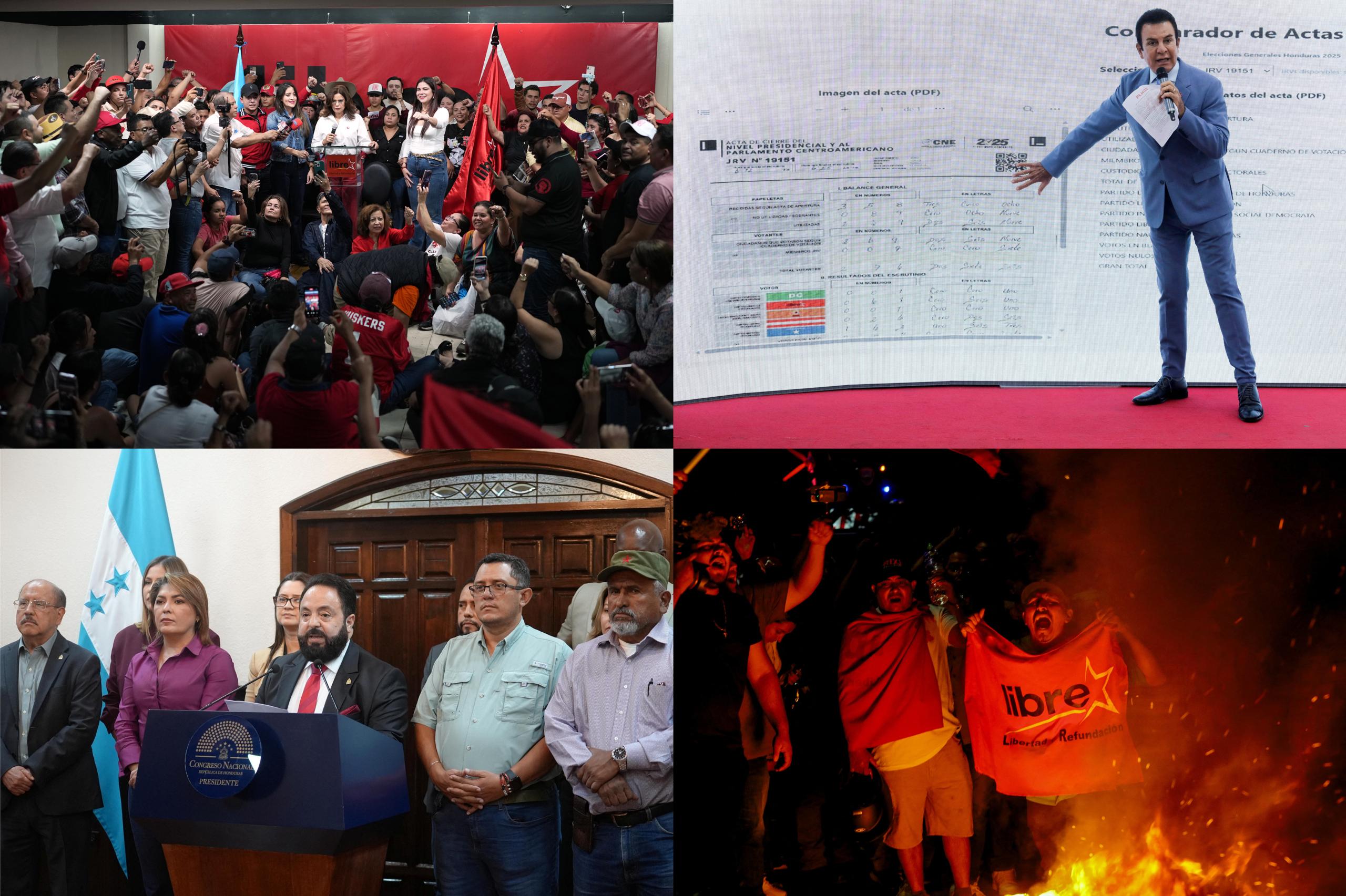 Политический тупик в Гондурасе: хронология кризиса после всеобщих выборов